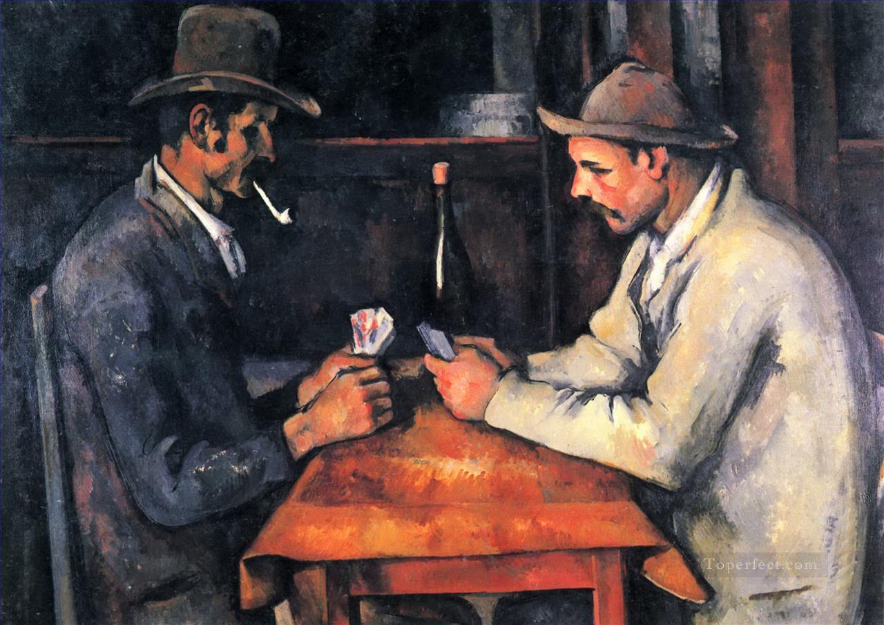 The Card Players 2 Paul Cezanne Oil Paintings